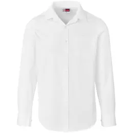 Mens Long Sleeve Carolina Shirt White Front